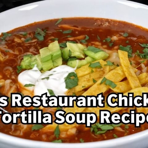 BJ's Restaurant Chicken Tortilla Soup Recipe
