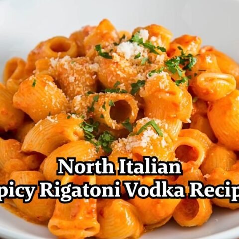 North Italian Spicy Rigatoni Vodka Recipe