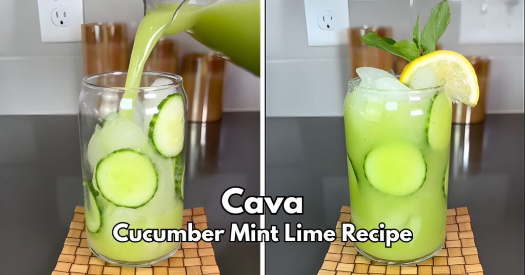 Cava Cucumber Mint Lime Recipe
