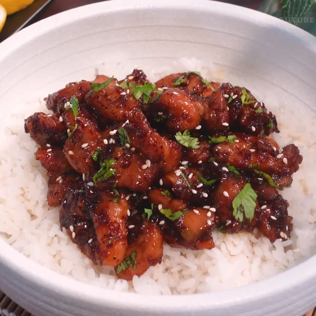 Mini Crock-Pot Honey Garlic Chicken