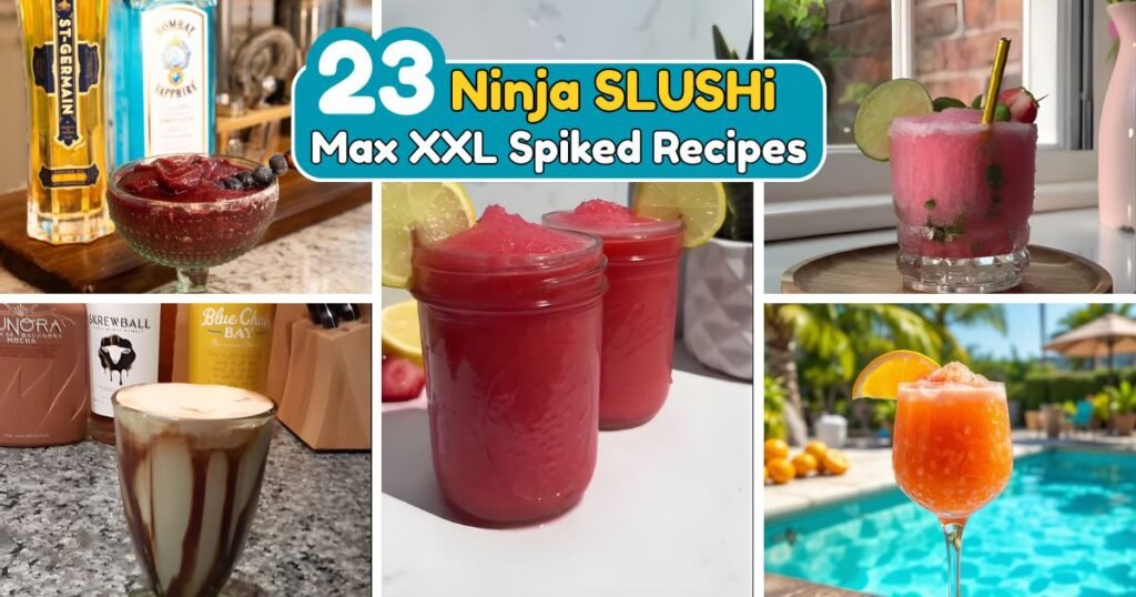 Ninja SLUSHi Max XXL Spiked Recipes