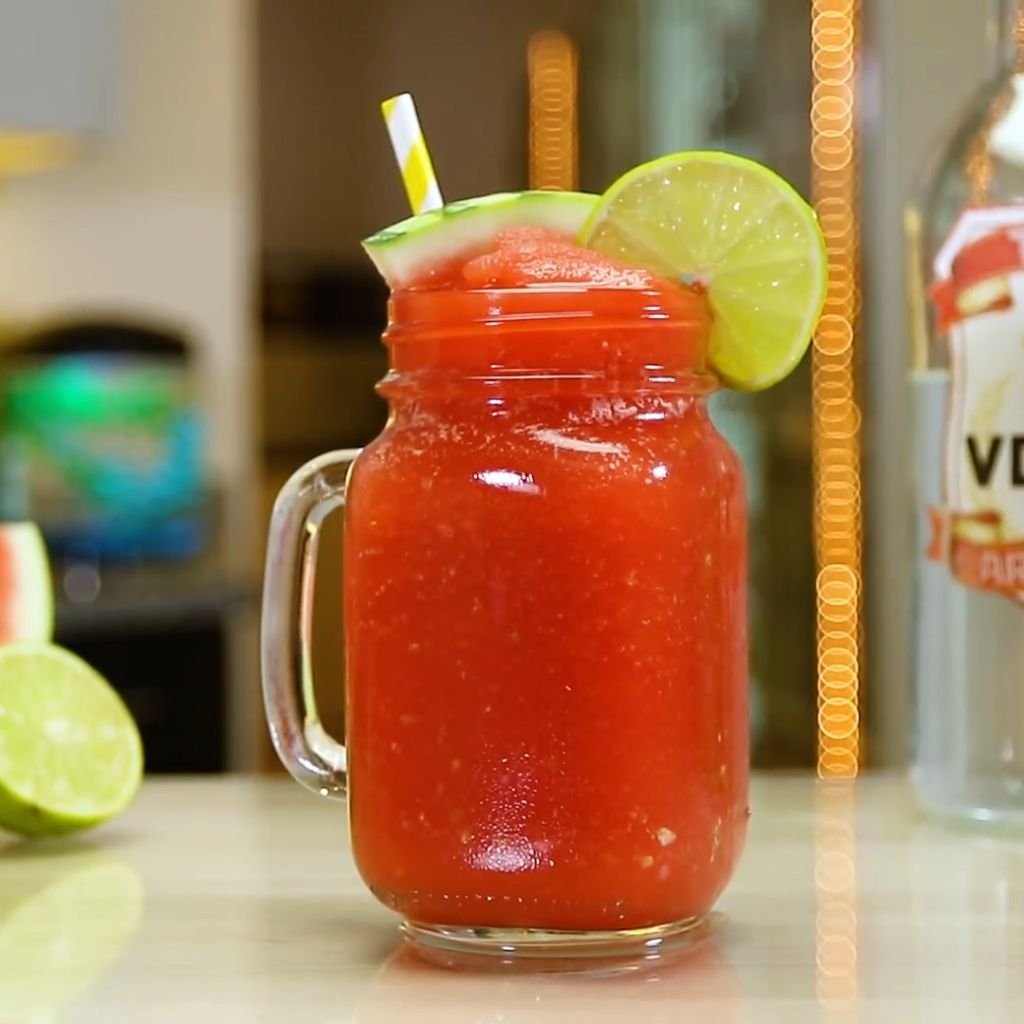 Watermelon Vodka Slush