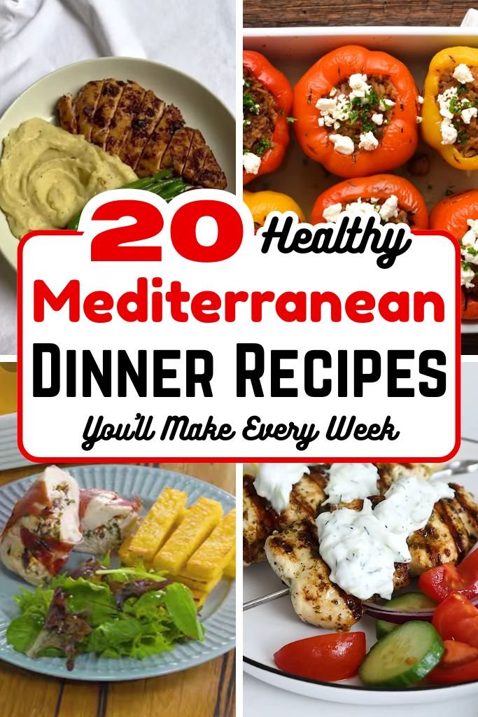 20 Healthy Mediterranean Dinner Recipes You'll Make Every Week