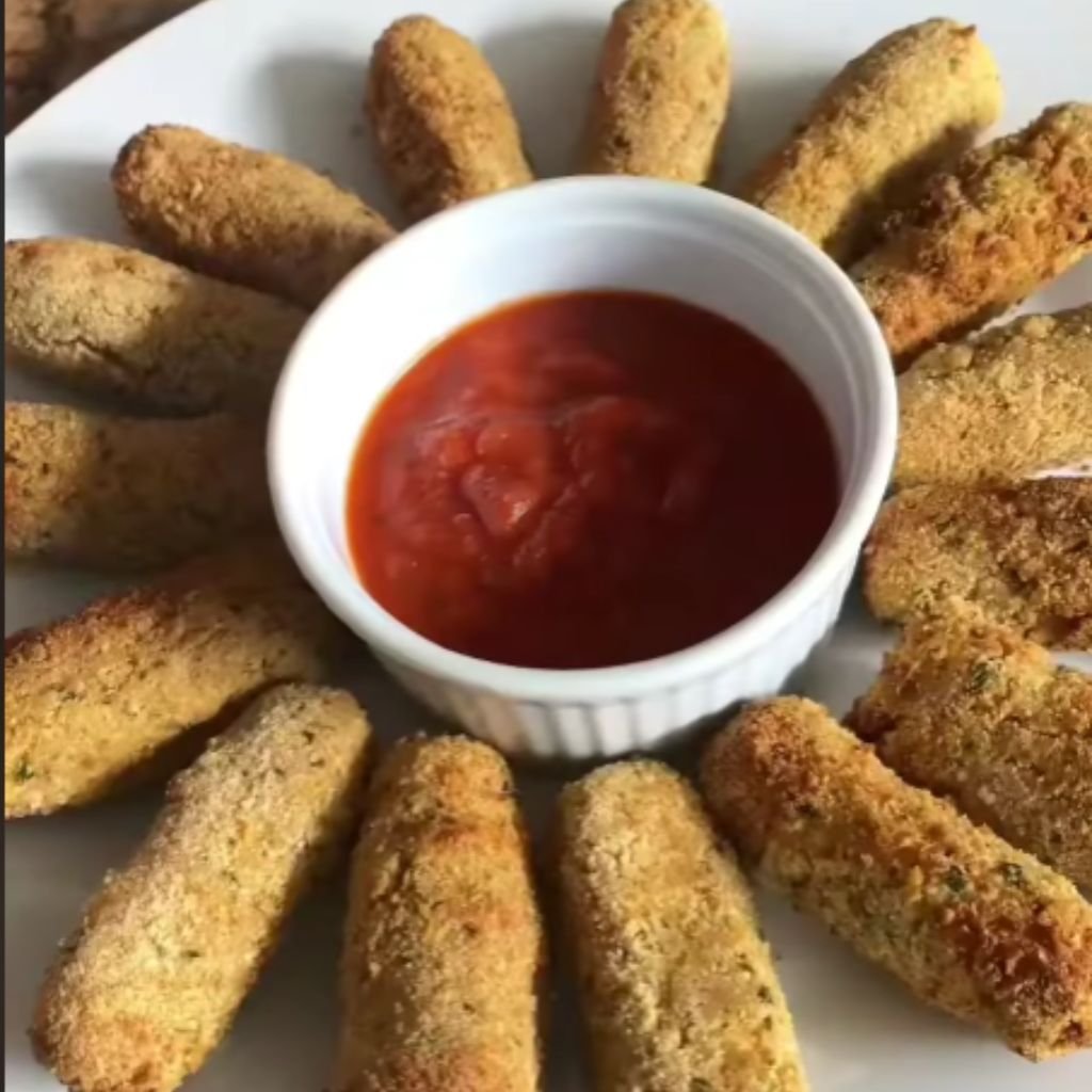 Air Fryer Mozzarella Sticks