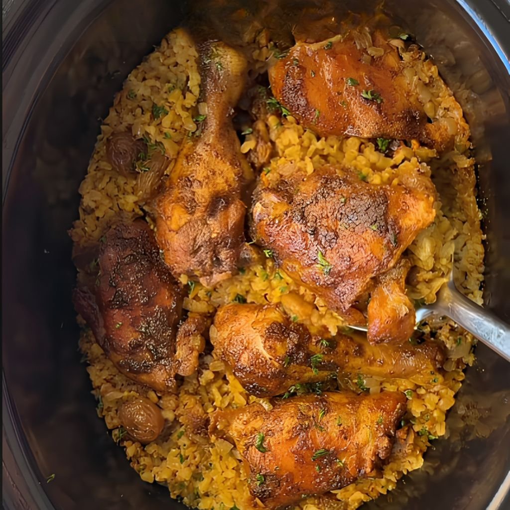 Crock-Pot Chicken and Rice