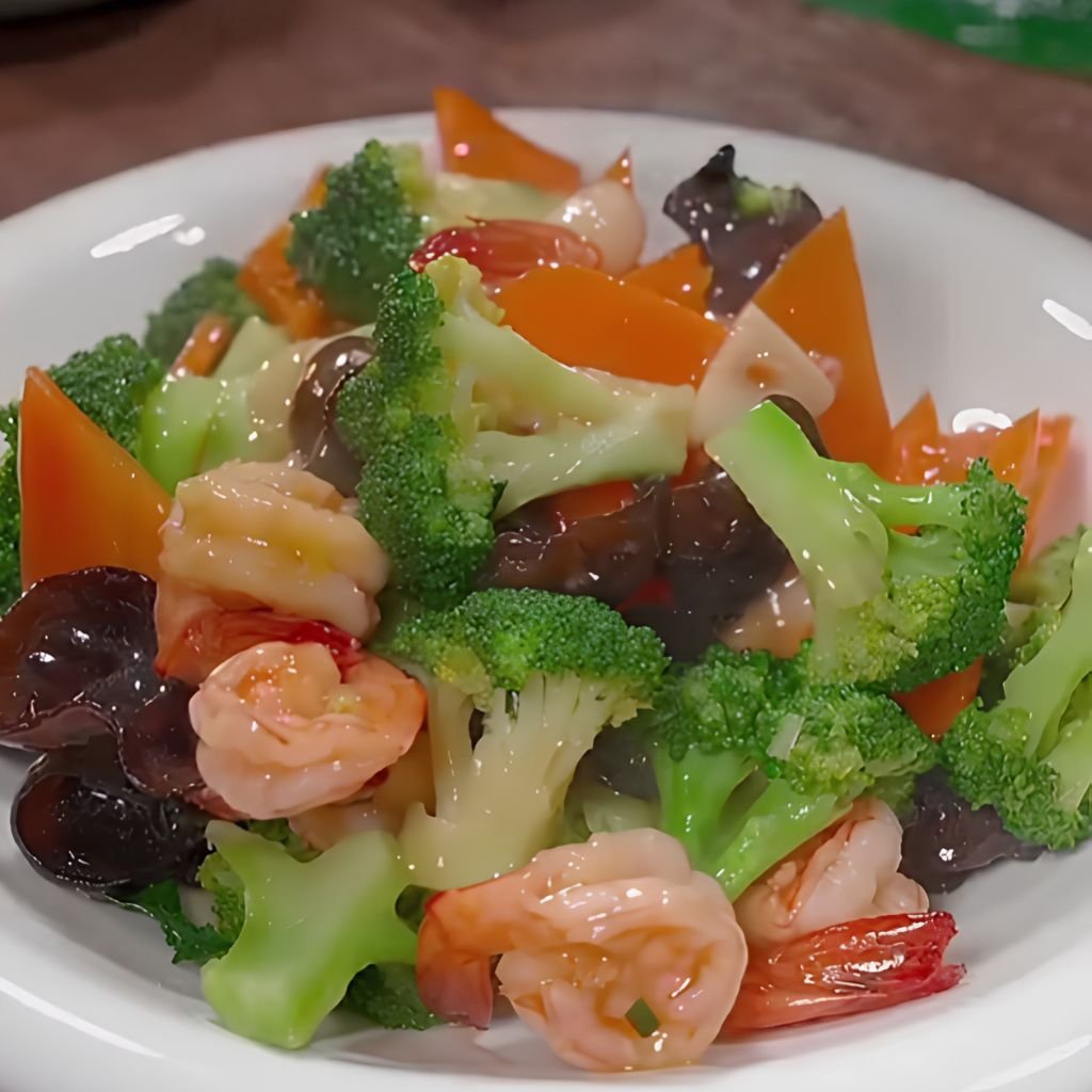 Garlic Butter Shrimp with Broccoli