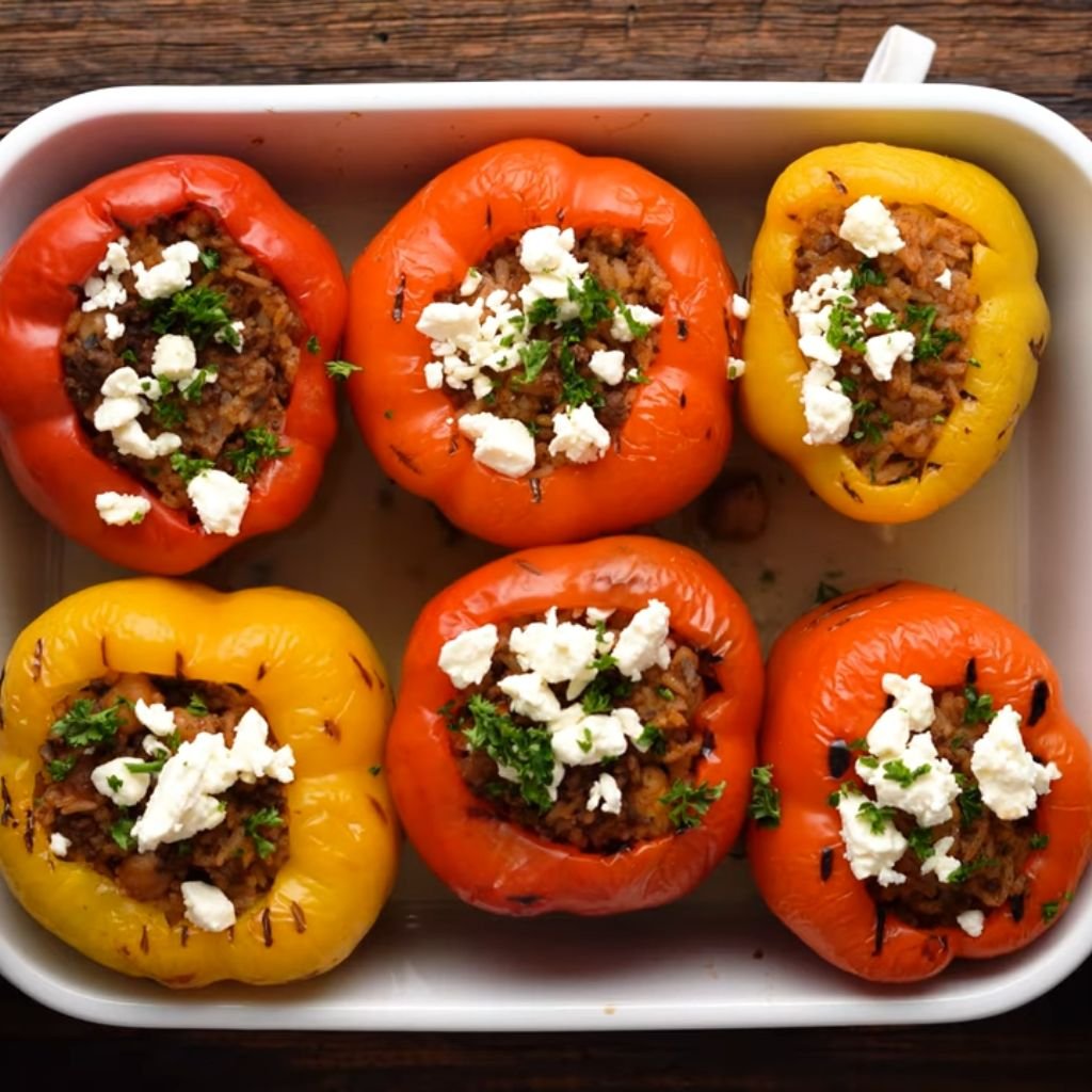 Greek Stuffed Peppers