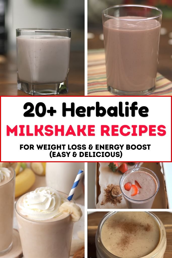 20+ Herbalife Milkshake Recipes for Weight Loss & Energy Boost (Easy & Delicious)