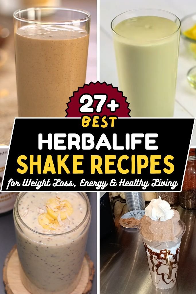 27+ Best Herbalife Shake Recipes for Weight Loss, Energy & Healthy Living