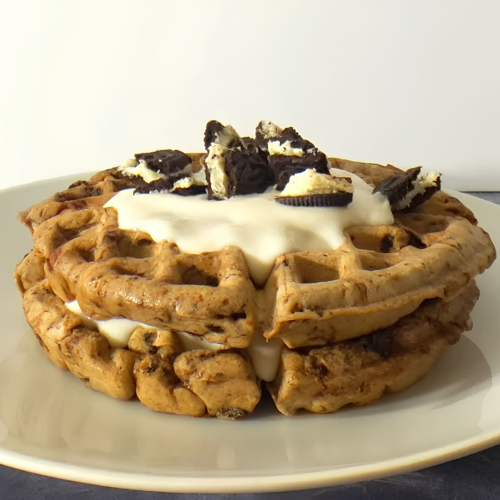 Cookies and Cream Waffles