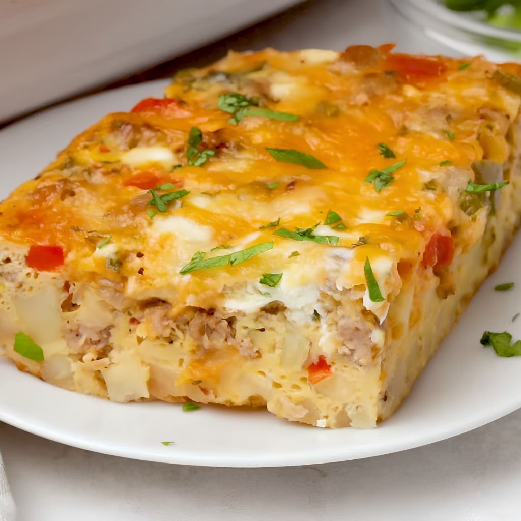 Hash Browns and Sausage Patties
