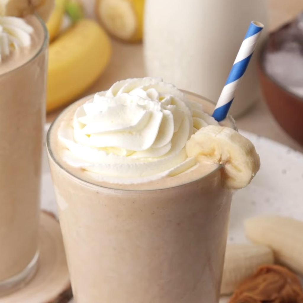 High-Protein Peanut Butter Banana Shake