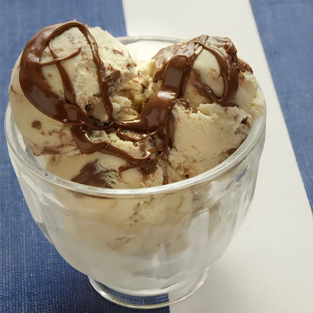 Nutella Swirl Ice Cream