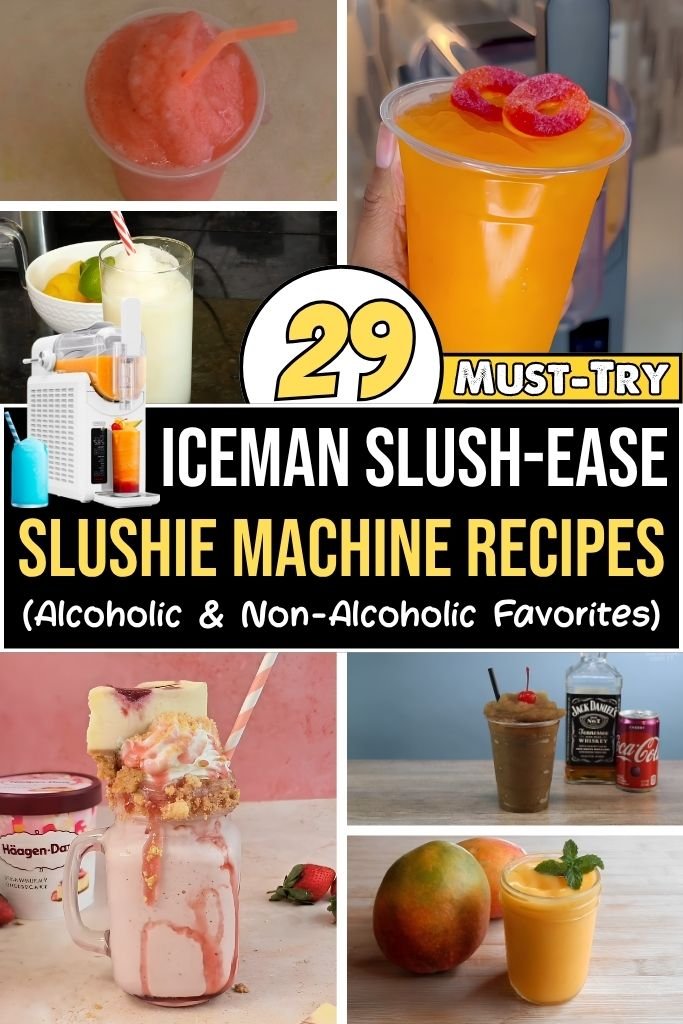29 Must-Try Iceman Slush-Ease Slushie Machine Recipes (Alcoholic & Non-Alcoholic Favorites)
