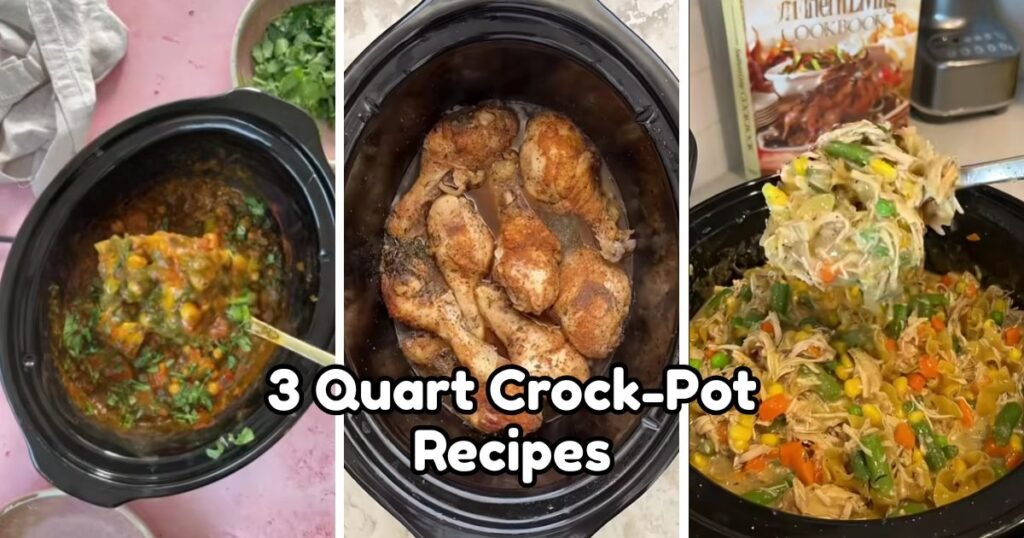 3 Quart Crock-Pot Recipes
