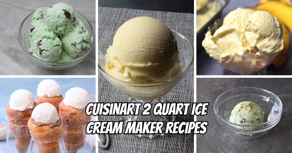 Cuisinart 2 Quart Ice Cream Maker Recipes