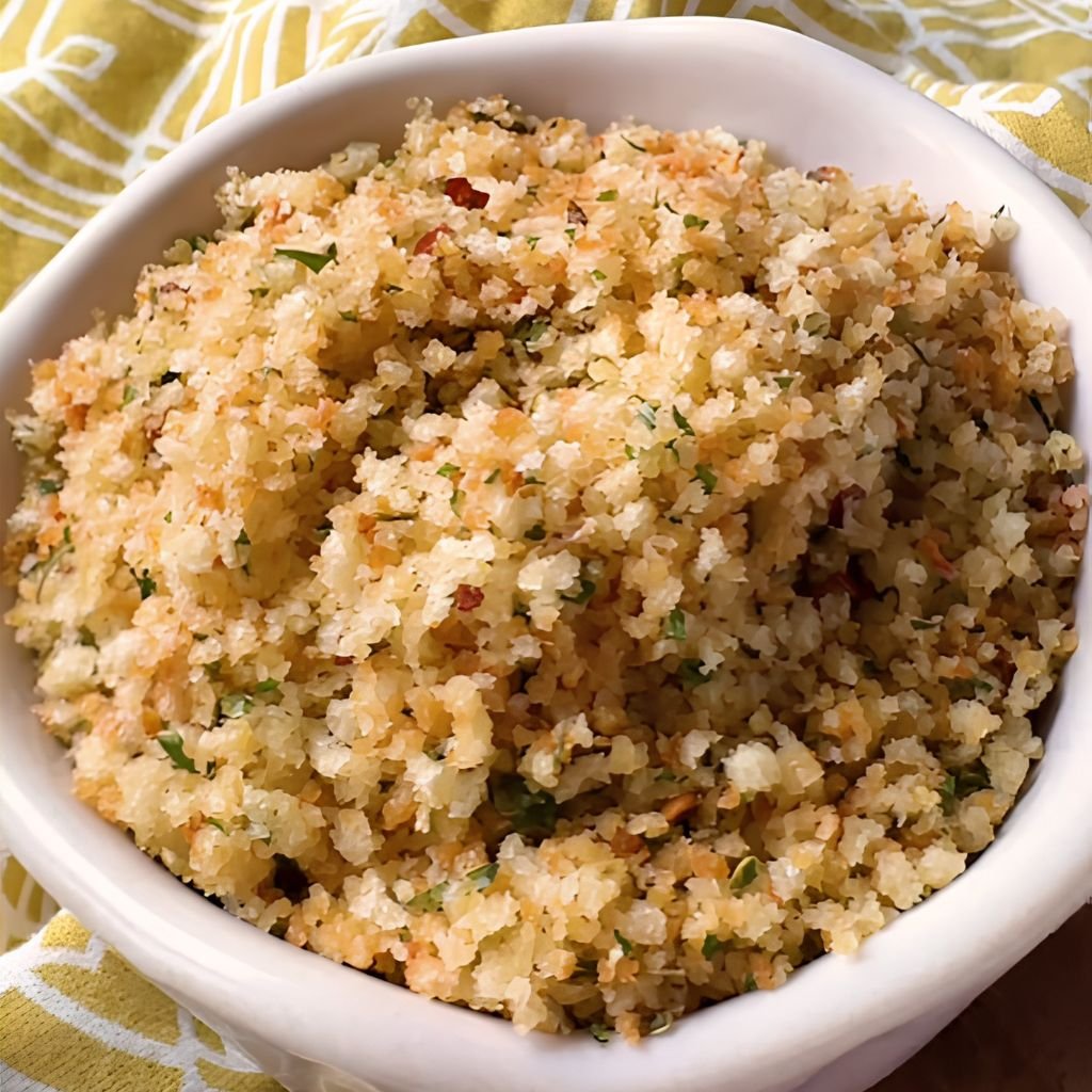 Garlic Parmesan Breadcrumbs
