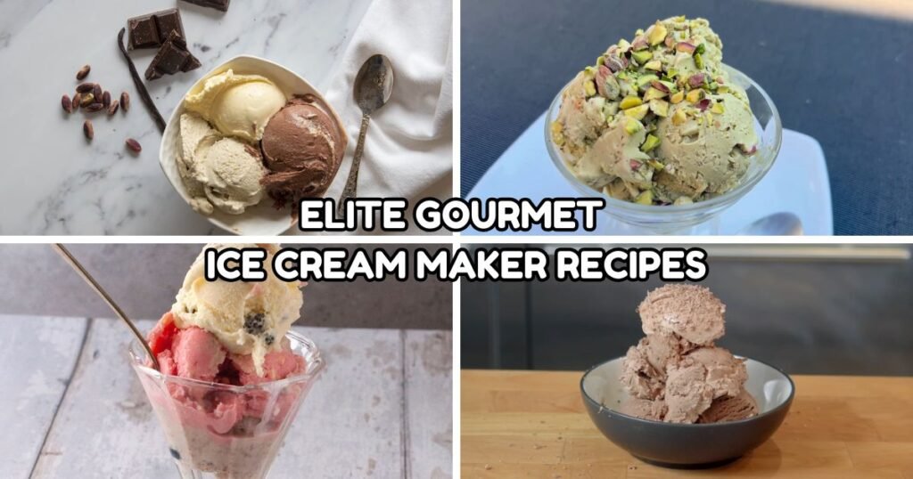 Elite Gourmet Ice Cream Maker Recipes