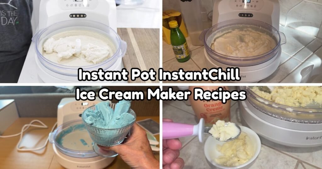 Instant Pot InstantChill Ice Cream Maker Recipes