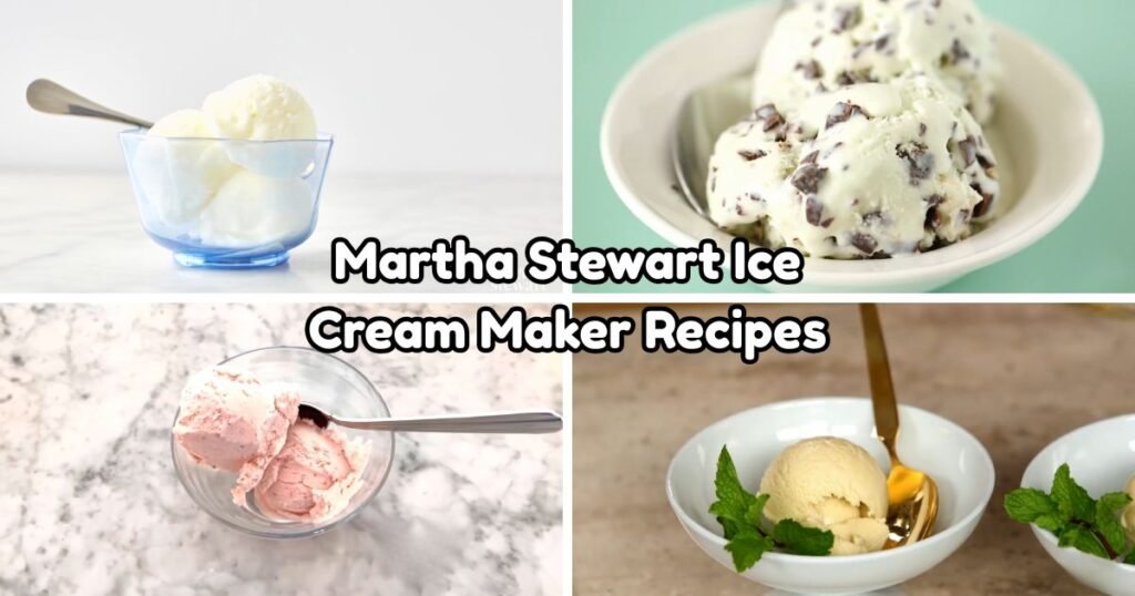 Martha Stewart Ice Cream Maker Recipes