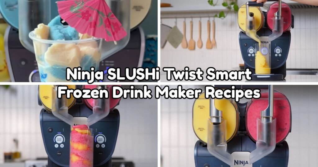 Ninja SLUSHi Twist Smart Frozen Drink Maker Recipes