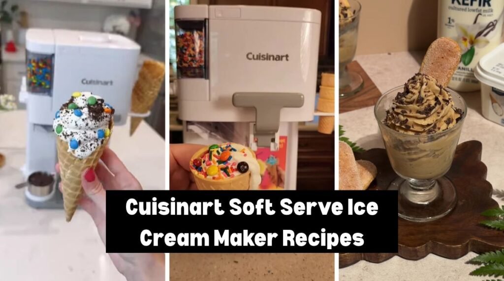 Cuisinart Soft Serve Ice Cream Maker Recipes